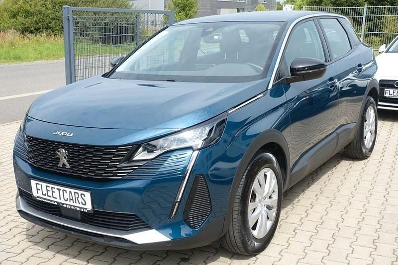 Blau Gebraucht 2022 Peugeot 3008 Active SUV | 20.550 € (Superpreis) - Bild 1/4