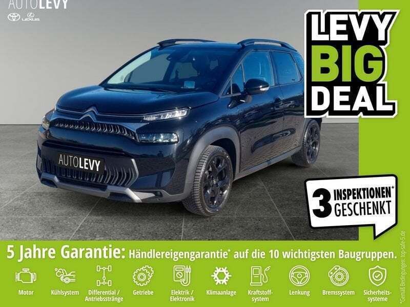 Lackierung schwarz perla nera/ Gebraucht 2024 Citroën C3 Aircross SUV | 17.970 € (Fairer Preis) - Bild 1/4