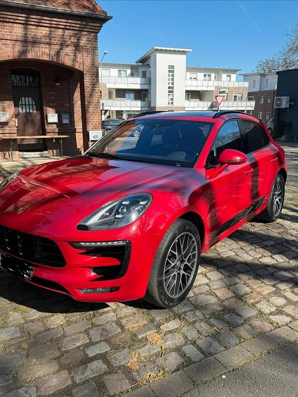 Usata Porsche Macan S 258 CV (189 kW) 2017 Rosso SUV