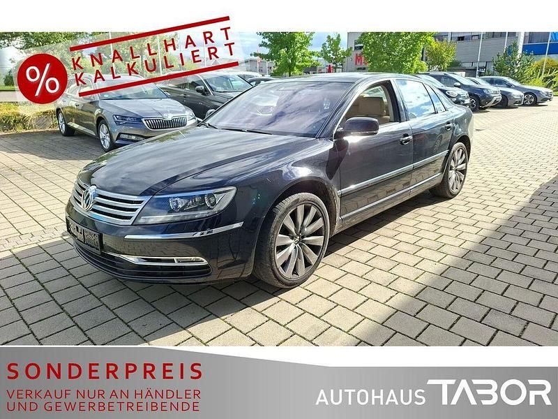 Deep black perleffekt Gebraucht 2011 VW Phaeton Limousine | 5.885 € (Guter Preis) - Bild 1/4