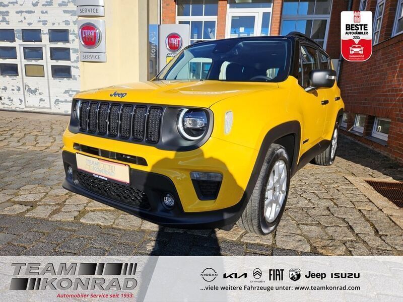 Zweifarblackierung solar yellow / dac Neu 2025 Jeep Renegade Altitude SUV | 31.950 € (Fairer Preis) - Bild 1/4