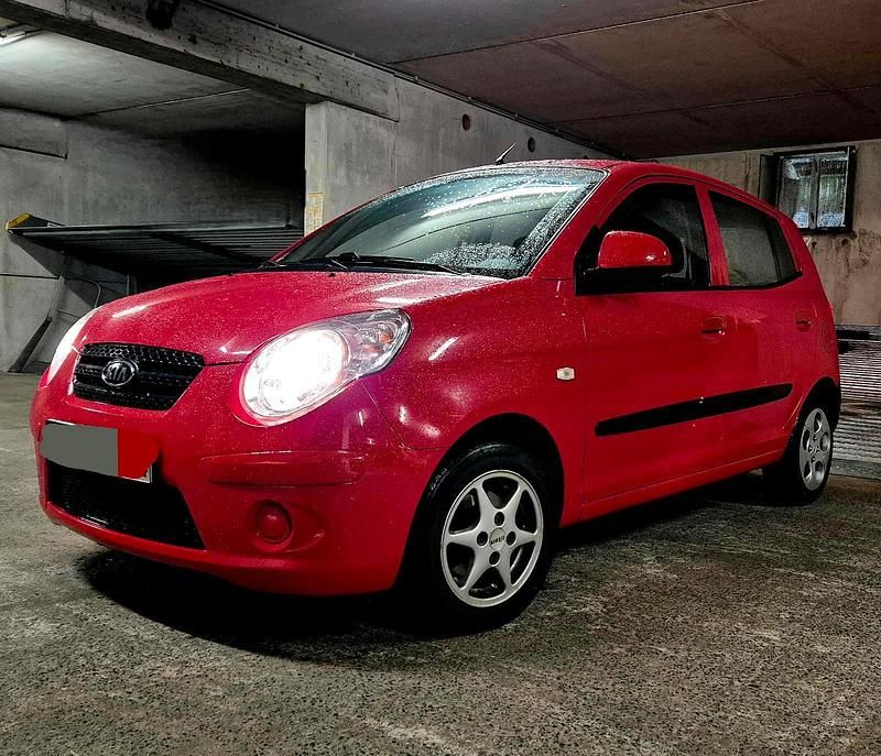 Rot Gebraucht 2009 Kia Picanto Kleinwagen | 1.800 € (Fairer Preis) - Bild 1/4