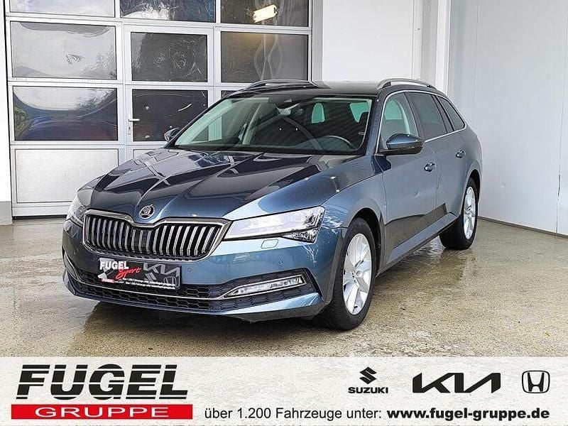 Quarzgrau metallic Gebraucht 2020 Skoda Superb Style Kombi | 22.999 € (Guter Preis) - Bild 1/4