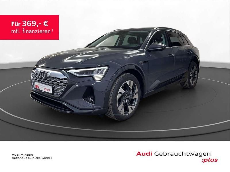 Gebraucht Audi Q8 e-tron Advanced 250 kW (340 PS) 2024 Grau (magnetgrau) SUV