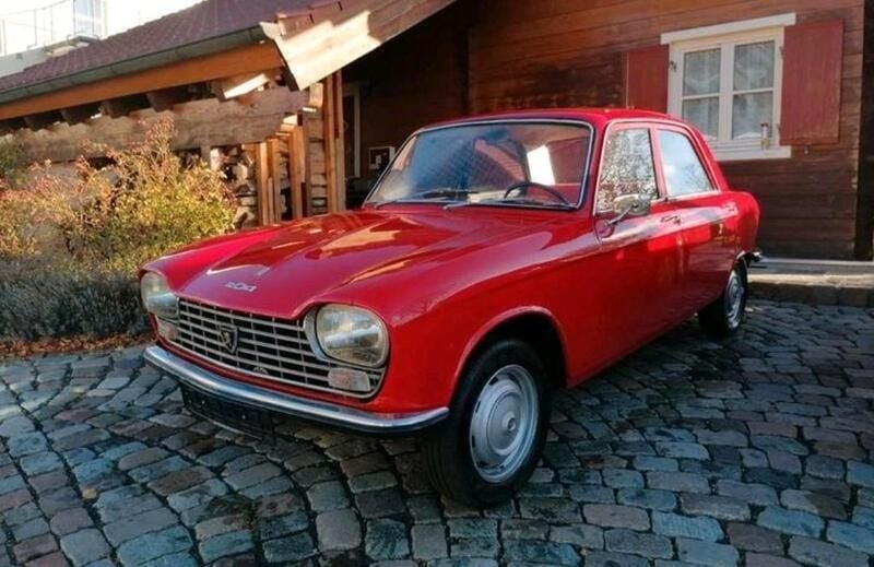 Rot Gebraucht 1971 Peugeot 204 Kleinwagen | 3.900 € - Bild 1/4