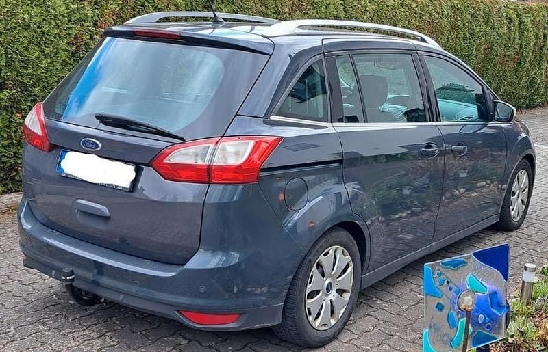 Gebraucht Ford Grand C-Max Titanium 116 PS (85 kW) 2010 Blau Van / Kleinbus