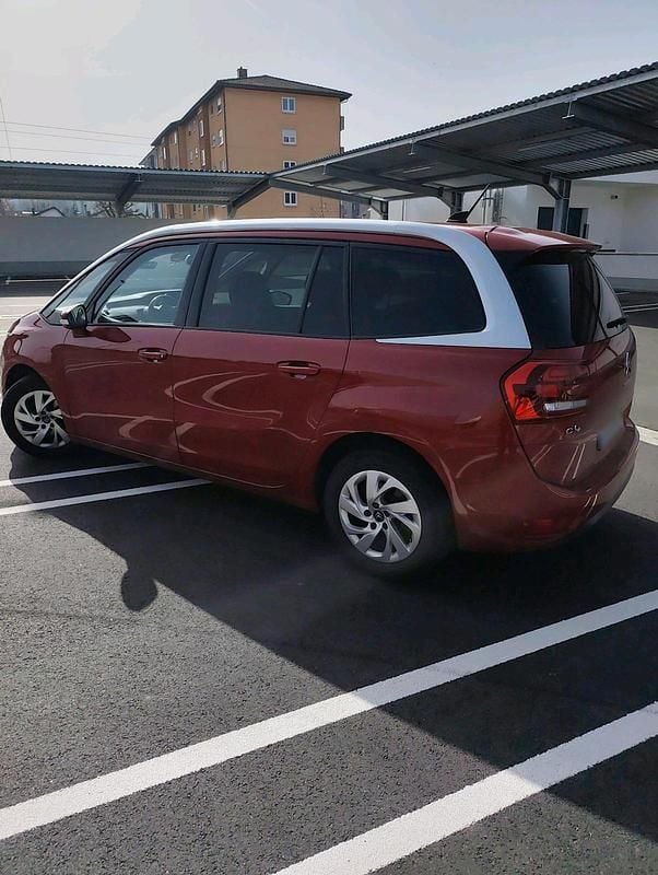 Gebraucht Citroën Grand C4 Picasso 120 PS (88 kW) 2018 Rot Van / Kleinbus