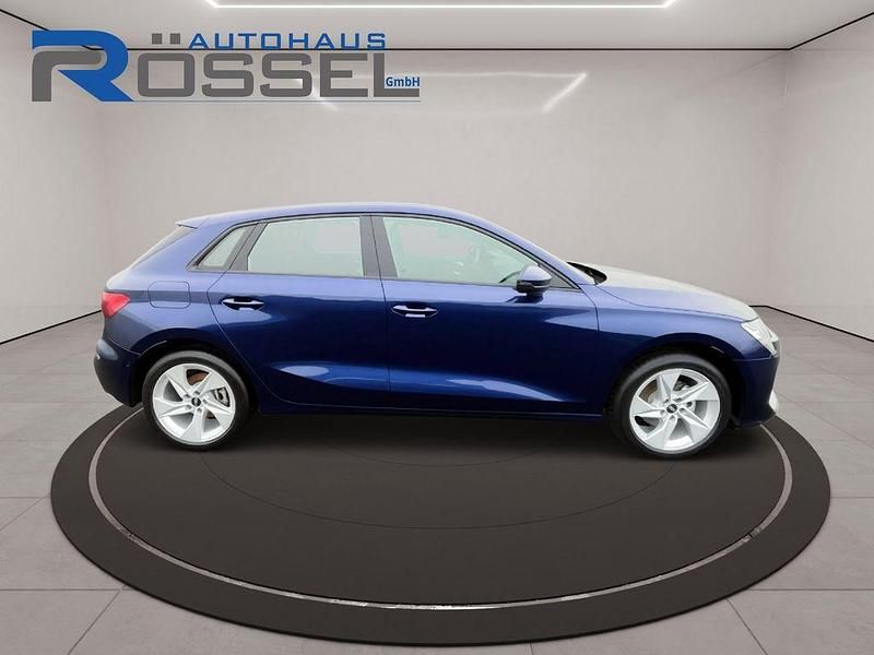 Ny Audi A3 Advanced 150 HK (110 kW) 2026 Blå Sedan