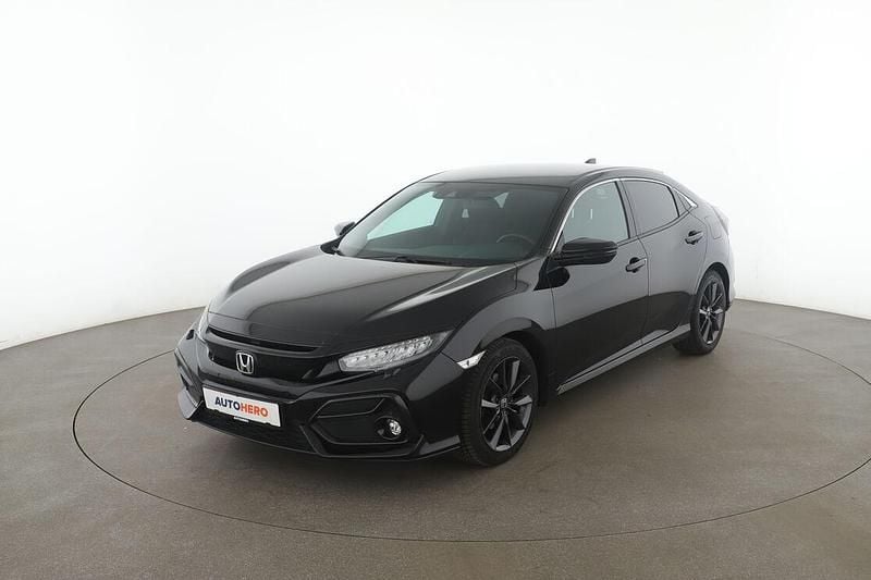 Schwarz Gebraucht 2020 Honda Civic Elegance Kleinwagen | 16.640 € (Guter Preis) - Bild 1/3