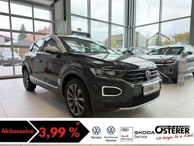 Grau Gebraucht 2019 VW T-Roc Style SUV | 18.950 € (Guter Preis) - Bild 1/3