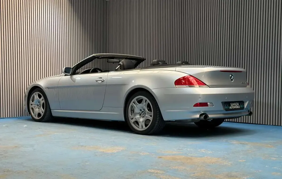 Gebraucht BMW 645 Cabriolet 333 PS (244 kW) 2004 Titansilber Cabrio