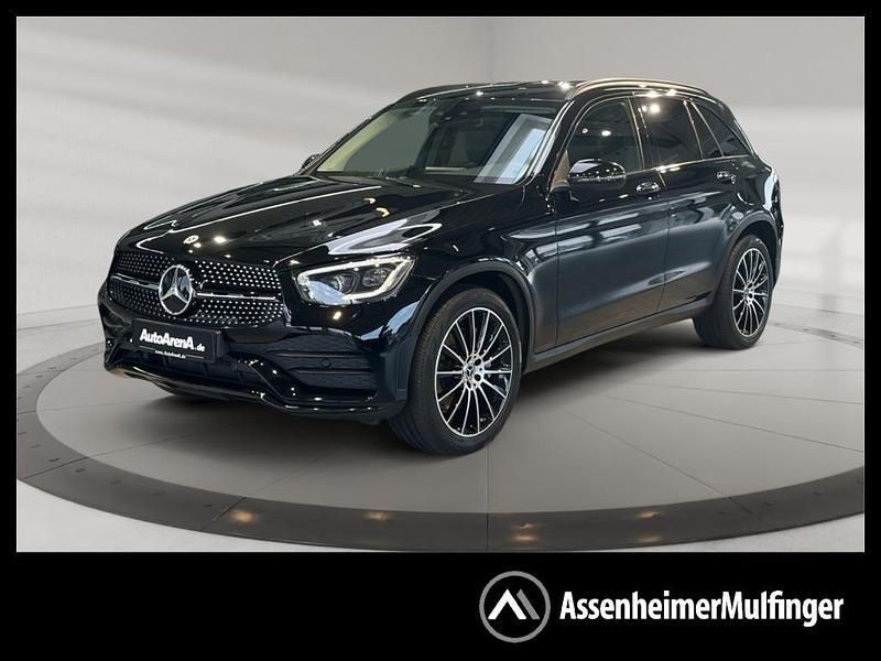 Schwarz Gebraucht 2021 Mercedes GLC300 AMG SUV | 39.979 € (Fairer Preis) - Bild 1/4