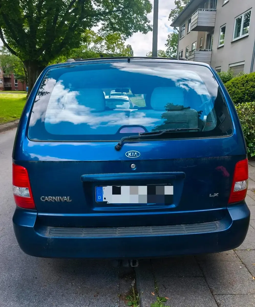 Brugt Kia Carnival 150 HK (110 kW) 2004 Blå MPV