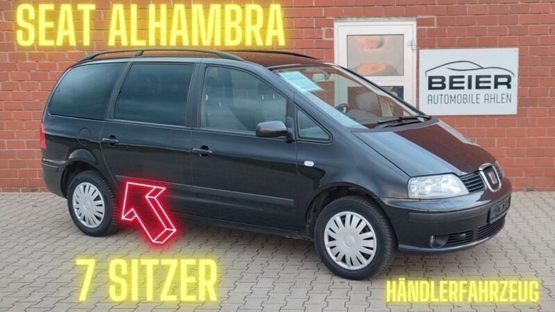 Schwarz Gebraucht 2005 Seat Alhambra Kids Van / Kleinbus | 4.580 € (Fairer Preis) - Bild 1/4