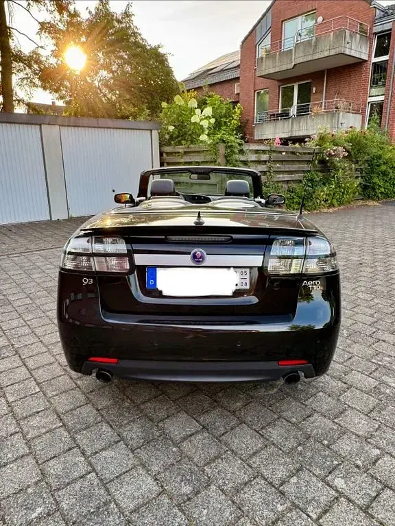 Gebraucht Saab 9-3 Cabriolet Aero 179 PS (131 kW) 2008 Schwarz Cabrio