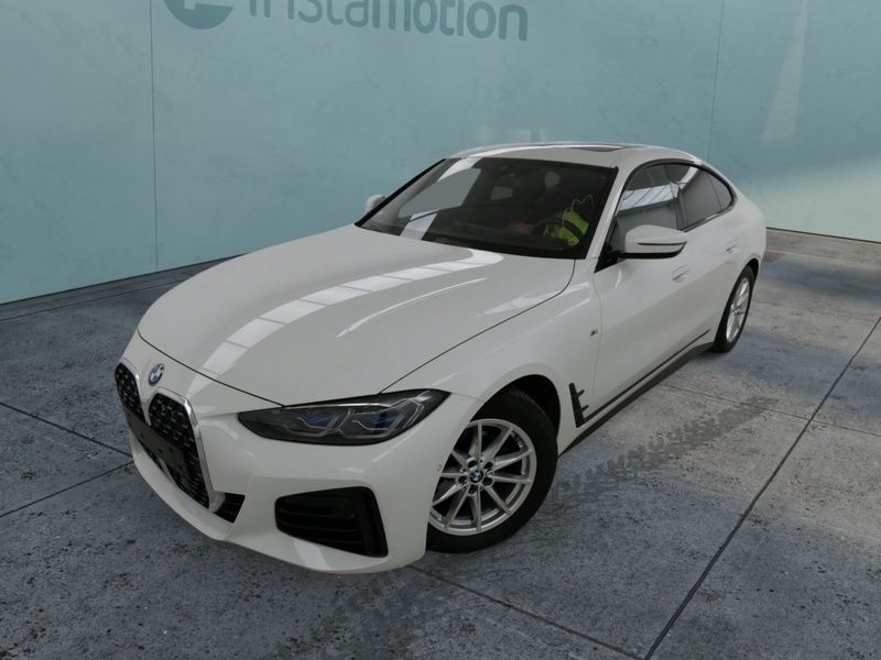 Weiß Gebraucht 2024 BMW 420 Gran Coupé Sport Line Coupé | 43.850 € (Superpreis) - Bild 1/3