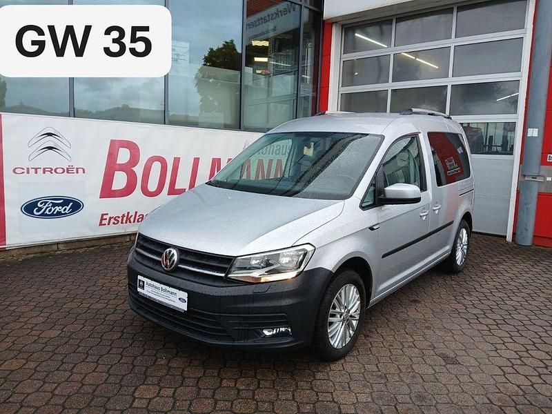 Gebraucht VW Caddy Trendline 102 PS (75 kW) 2019 Silber Van / Kleinbus