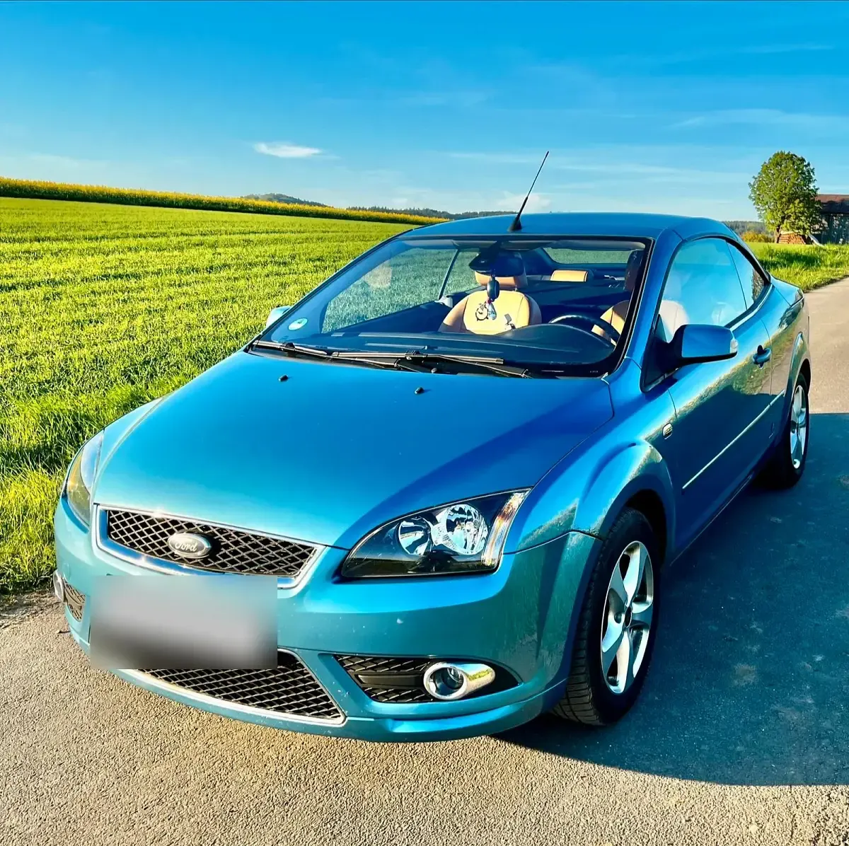 Gebraucht Ford Focus Cabriolet 145 PS (106 kW) 2007 Blau Cabrio