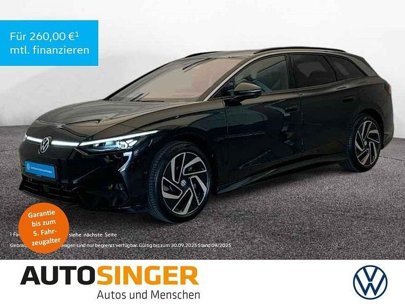 Grenadillschwarz metallic Gebraucht 2024 VW ID.7 Pro Limousine | 47.810 € (Fairer Preis) - Bild 1/3