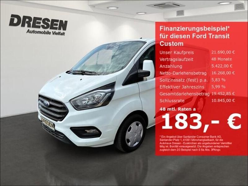 Gebraucht Ford Transit Custom Trend 170 PS (125 kW) 2020 Weiss Van