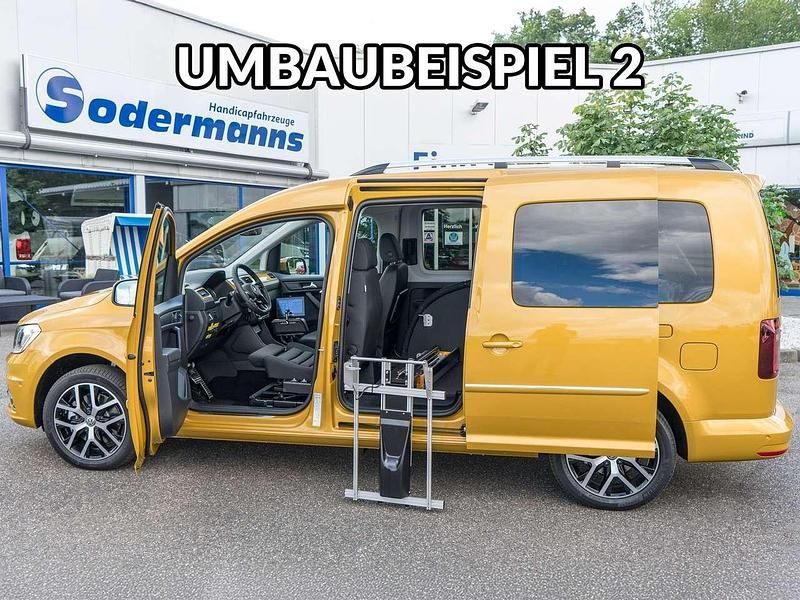 Neu VW Caddy Maxi Life 122 PS (89 kW) 2025 Starlight blue Van / Kleinbus