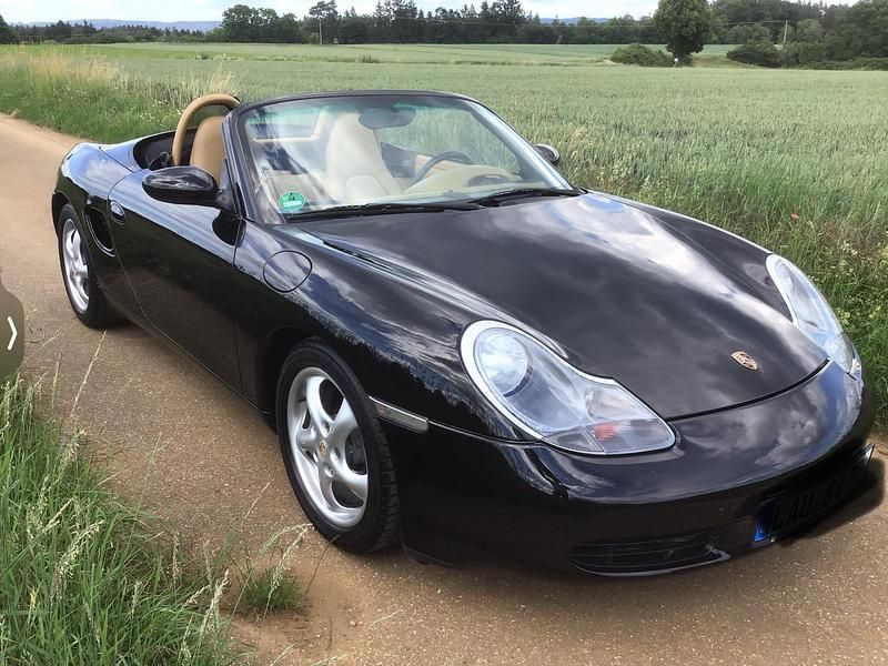 Gebraucht Porsche Boxster 204 PS (150 kW) 1997 Schwarz Cabrio
