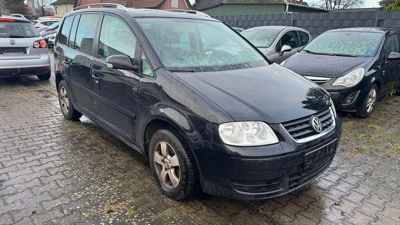 Gebraucht VW Touran Goal 105 PS (77 kW) 2006 Schwarz Van / Kleinbus