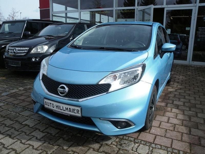 Second-hand Nissan Note Acenta 98 CP (72 kW) 2014 Albastru Berlinǎ