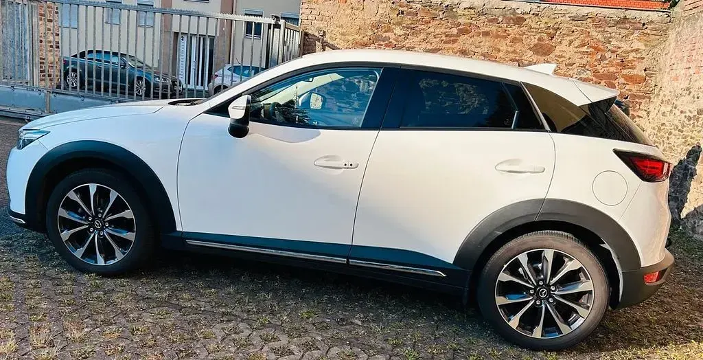 Gebraucht Mazda CX-3 Selection 121 PS (88 kW) 2022 Weiß SUV