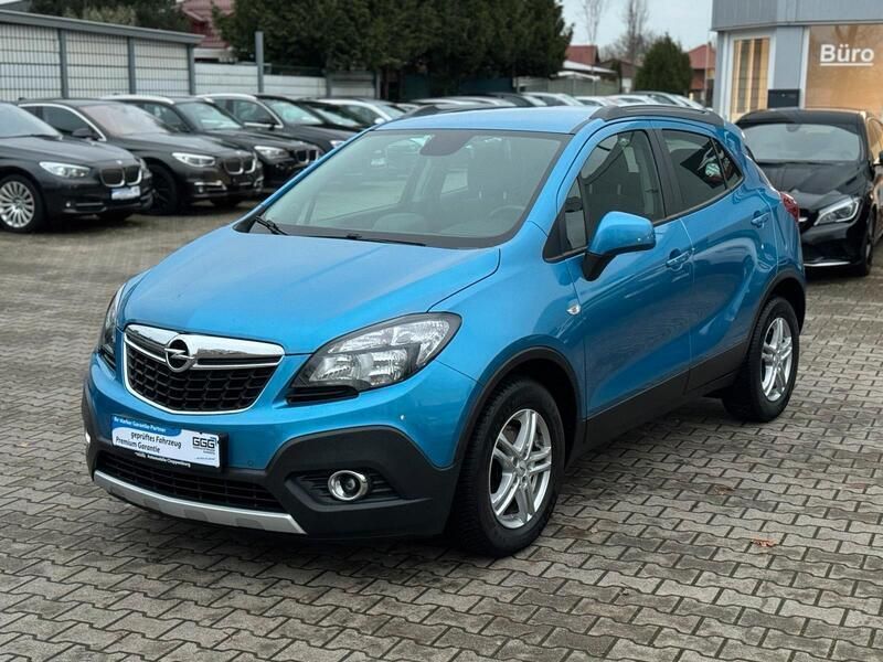Blau Gebraucht 2016 Opel Mokka Edition SUV | 8.990 € (Guter Preis) - Bild 1/4