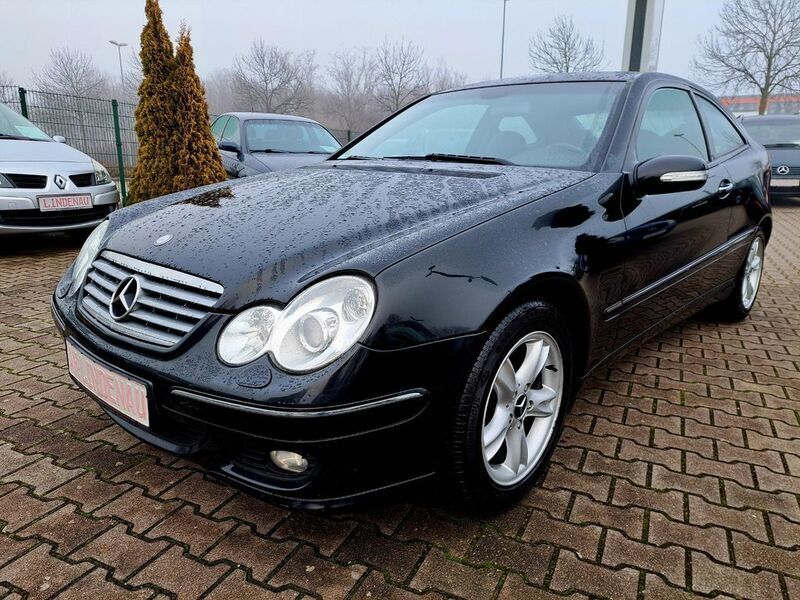 Schwarz Gebraucht 2006 Mercedes C200 Coupé | 2.499 € (Superpreis) - Bild 1/4