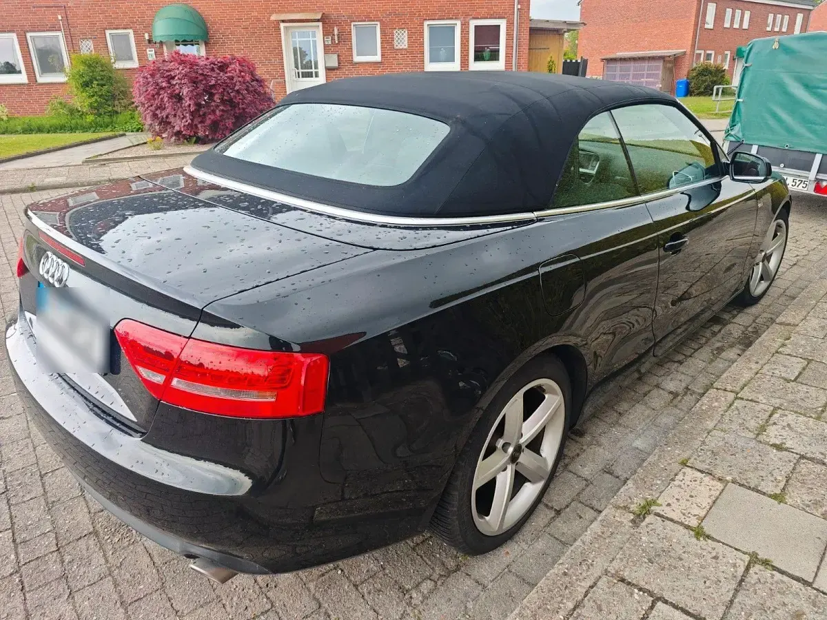 Gebraucht Audi A5 Cabriolet 190 PS (139 kW) 2011 Schwarz Cabrio