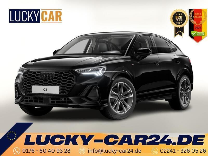 Mythoschwarz metallic Neu 2025 Audi Q3 Sportback S-Line SUV | 52.018 € (Fairer Preis) - Bild 1/4