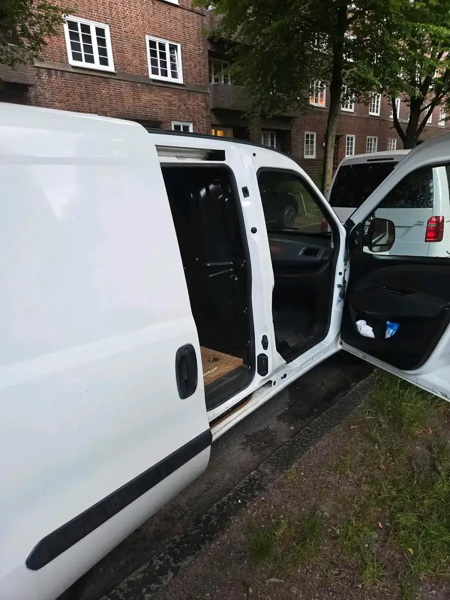 Gebraucht Fiat Doblò 90 PS (66 kW) 2014 Weiß Van / Kleinbus