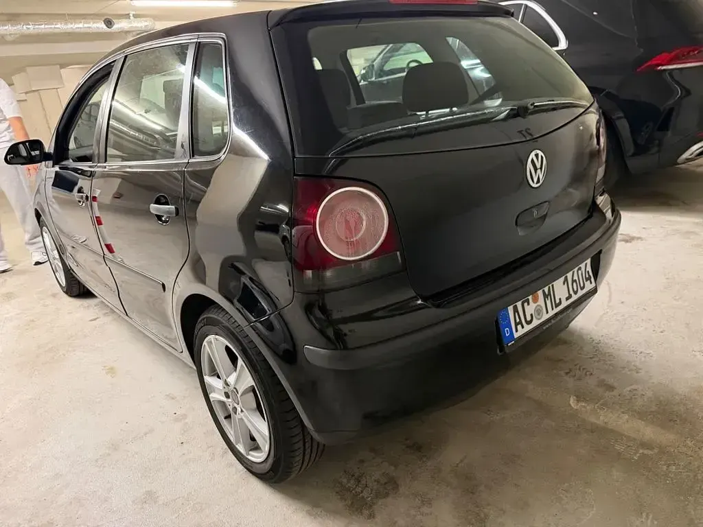 Gebraucht VW Polo Edition 60 PS (44 kW) 2008 Schwarz Kleinwagen