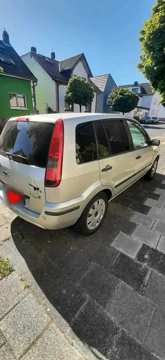 Gebraucht Ford Fusion 100 PS (73 kW) 2003 Silber Kleinwagen