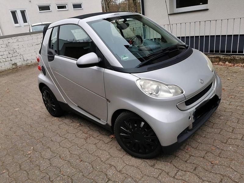 Gebraucht Smart ForTwo Cabrio Passion 71 PS (52 kW) 2009 Silber Cabrio