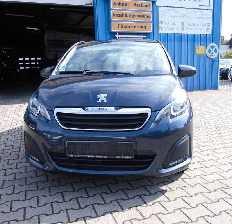 Grau Gebraucht 2016 Peugeot 108 Active Kleinwagen | 2.450 € (Superpreis) - Bild 1/4