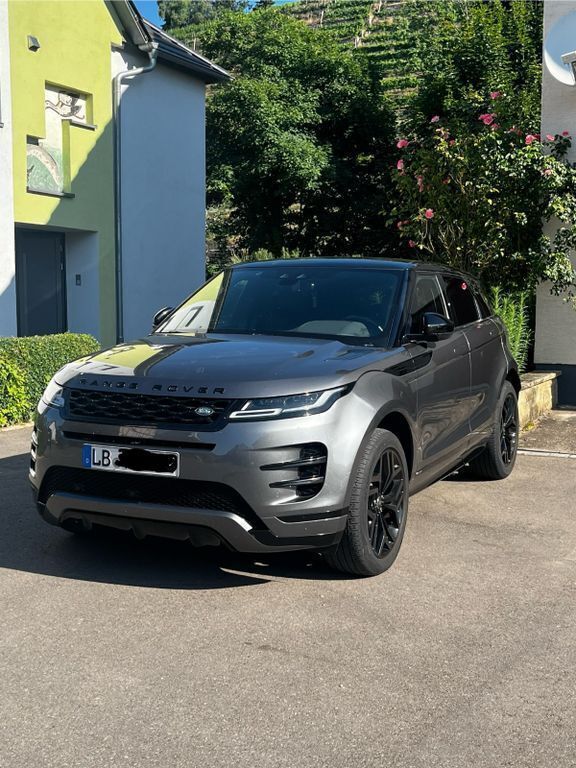 Grau Gebraucht 2020 Land Rover Range Rover evoque R-Dynamic SUV | 26.500 € (Superpreis) - Bild 1/4