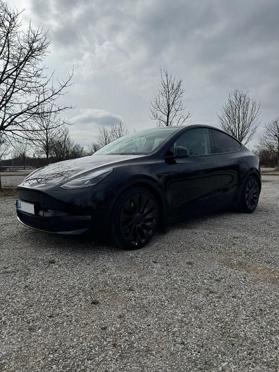 Gebraucht Tesla Model Y Long Range AWD 392 kW (534 PS) 2022 Schwarz SUV