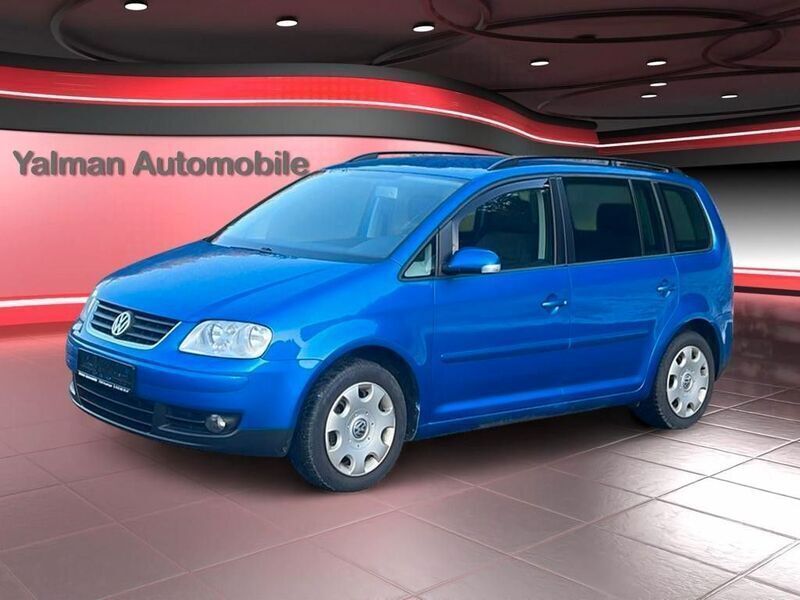 Gebraucht VW Touran Trendline 116 PS (85 kW) 2006 Blau Van / Kleinbus