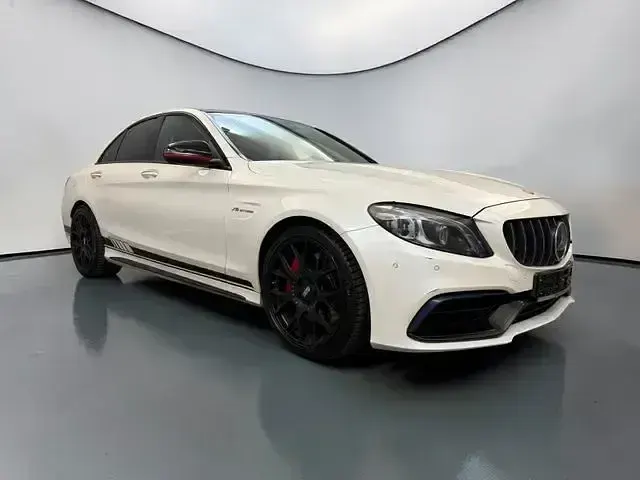 Gebraucht Mercedes C63 AMG AMG 476 PS (350 kW) 2019 Weiß Limousine