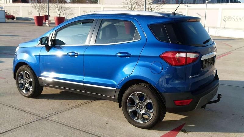 Gebraucht Ford Ecosport Titanium 125 PS (91 kW) 2018 Blaumetallic SUV
