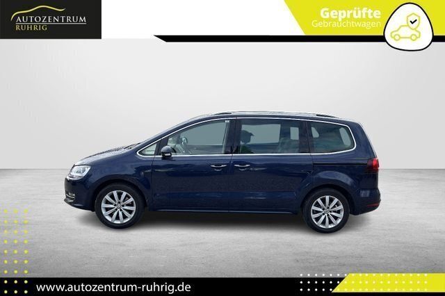 Gebraucht VW Sharan Highline 150 PS (110 kW) 2017 Blau Van / Kleinbus