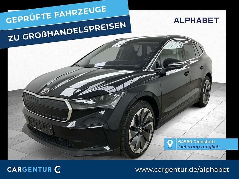 Black magic perleffekt Gebraucht 2022 Skoda Enyaq iV Suite SUV | 32.390 € (Superpreis) - Bild 1/2