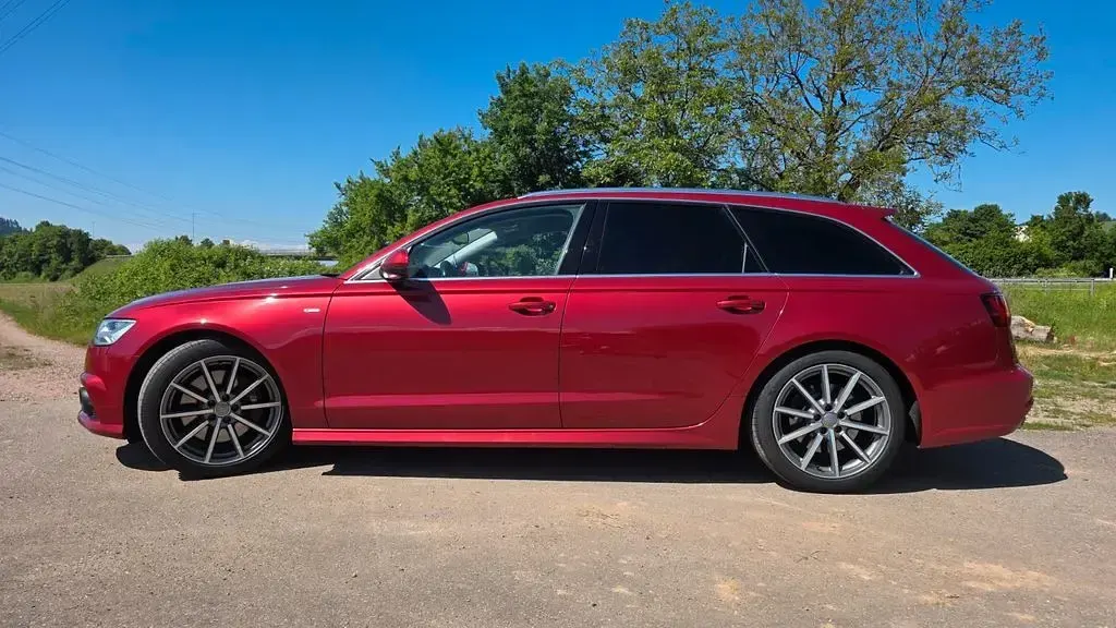 Gebraucht Audi A6 S-Line 320 PS (235 kW) 2016 Rot Kombi