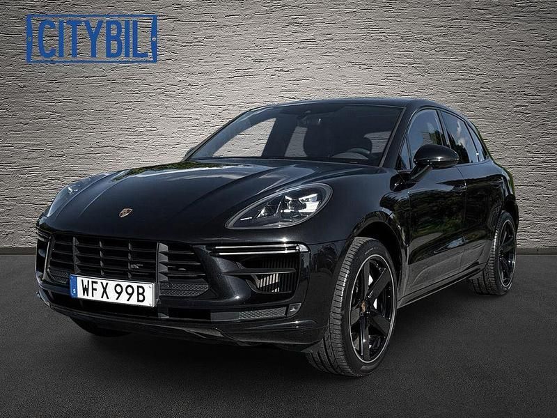 Schwarz Gebraucht 2021 Porsche Macan Turbo SUV | 66.900 € (Guter Preis) - Bild 1/4