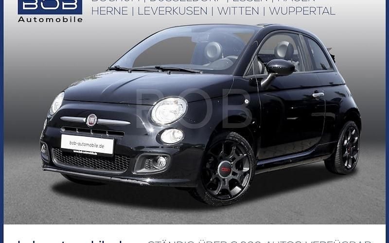 Gebraucht Fiat 500C S 69 PS (50 kW) 2015 Vesuvio schwarz (schwarz) (schwarz) Cabrio