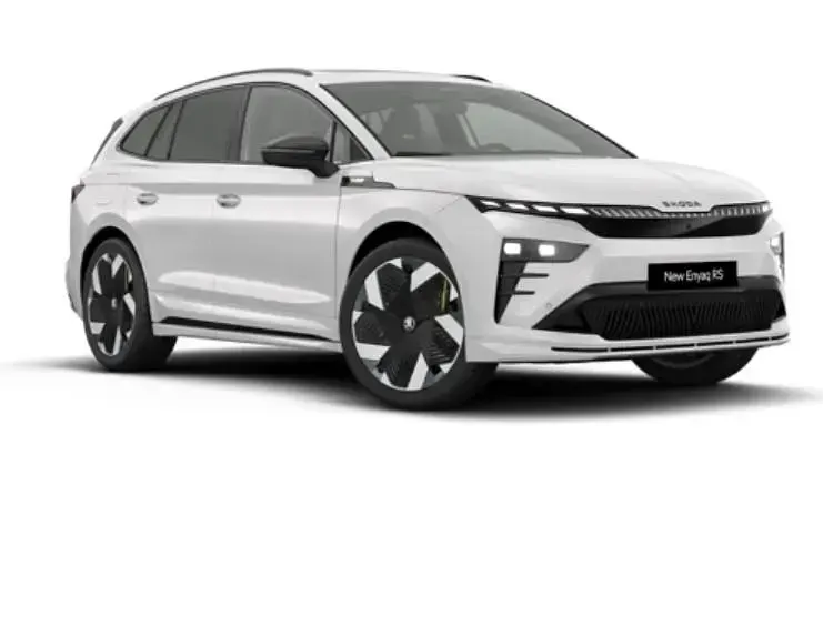 Neu Skoda Enyaq iV RS 250 kW (340 PS) 2026 Moon weiß perleffekt SUV