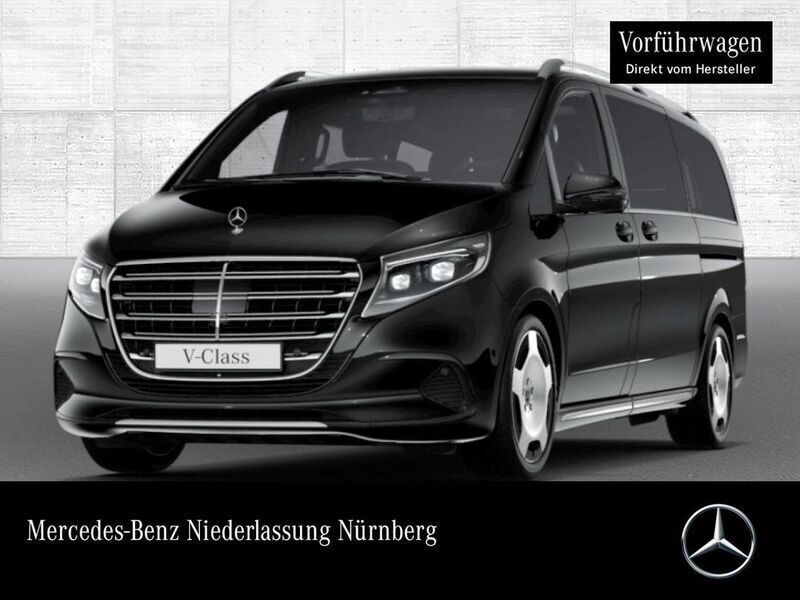 Schwarz Gebraucht 2025 Mercedes V300 Exclusive Van / Kleinbus | 91.990 € - Bild 1/4